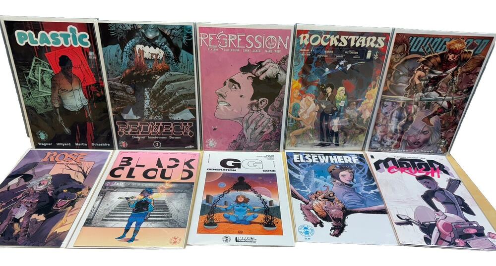 Image Comic books lots #1s Plastic Redneck Regression Rockstars YoungBlood Rose